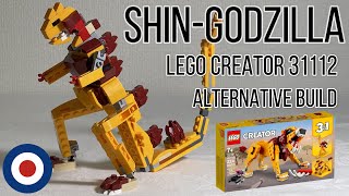 LEGO Creator 31112 Alternative build tutorial ShinGodzilla、レゴクリエイター31112をシンゴジラに組み替え [upl. by Sihonn570]