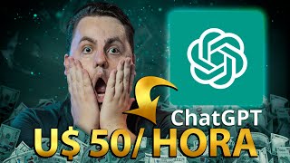 Como GANHAR DINHEIRO em DÓLAR com o Chat GPT🤑 [upl. by Khoury]