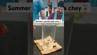 Summer special soda chey🍹ytshorts shortsfoodcooking [upl. by Davina]