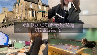 5th Day of Uni Vlog  Sheffield Hallam University  Burmese International student  UK Diaries 1 [upl. by Frieda]