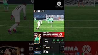 DONNARUMMA × Goal goalkeeper eafc fifa fifamobile eafcmobile [upl. by Benildis79]