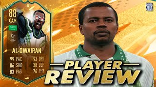 88 WORLD CUP HERO ALOWAIRAN PLAYER REVIEW AL OWAIRAN  FIFA 23 ULTIMATE TEAM [upl. by Paehpos359]