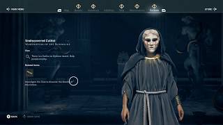 I Diona Cultist QUEST LOCATION Kythera Help people nearby cultist clue ac odyssey [upl. by Helms]