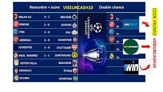 pronostic foot CHAMPIONS LEAGUE  les meilleurs pronostics CHAMPIONS LEAGUE 22102024 20242025 [upl. by Elah]