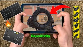 🔥XIAOMI PAD 6 Best Sensitivity And Control Code Handcam FHD60FPS bgmi xiaomipad6 pubgmobile [upl. by Ardisi]