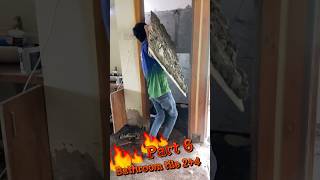 Bathroom tile 2”4 fitting 🙏🌫️trending tiles youtubeshorts subscribe shorts [upl. by Trela]