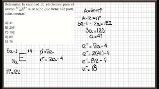 Química  Estructura Atómica [upl. by Airetas54]