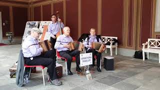 GrischunaÖrgeler Dofbadhallenkonzert Bad Ragaz 2019  Sentimental  Polka  Niklaus Jäger [upl. by Draned485]