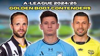 Top 10 ALeague Golden Boot Contenders 202425 [upl. by Debor]