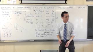 Introduction to Complex Numbers 2 of 2 Why Algebra Requires Complex Numbers [upl. by Shaia]