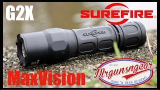 Surefire G2X MaxVision Flashlight Review [upl. by Nagem]