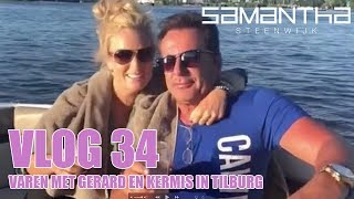 VLOG 34  VAREN MET GERARD EN KERMIS IN TILBURG  Samantha Steenwijk [upl. by Delmar]