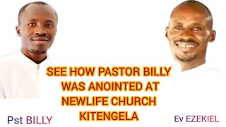 PASTOR EZEKIEL ANOINTS Pst BILLY AT NEWLIFE CHURCH KITENGELA [upl. by Attiuqahs]