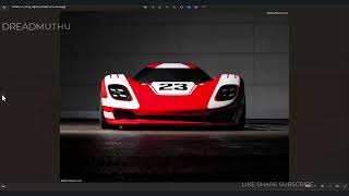 Car modeling  Porsche 917  SubD to Nurbs  2 [upl. by Eilyak]