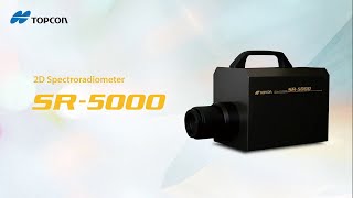 SR5000 2D Spectroradiometer  TOPCON TECHNOHOUSE [upl. by Publius311]