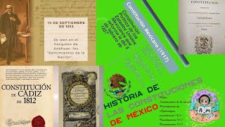 Historia de las Constituciones de México [upl. by Debor]