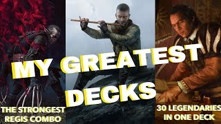 ONE LAST HURRAH Goodbye Gwent  Gwent Meme Deck Showcase [upl. by Neelyt]