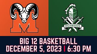 Big 12 Boys Basketball Manual at Richwoods 12523 [upl. by Eisus]