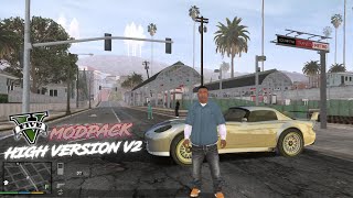 PREVIEW MOD PACK GTA V STYLE V2 FOR GTA SA ANDROID Uj GAMERX [upl. by Enileme]