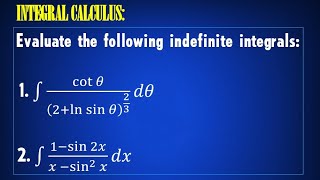 Integral Calculus U  substitution [upl. by Gnilrad]