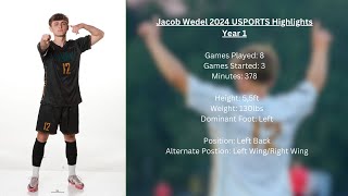 Jacob Wedel USPORTS Highlights wUNBC 1st year [upl. by Smailliw]