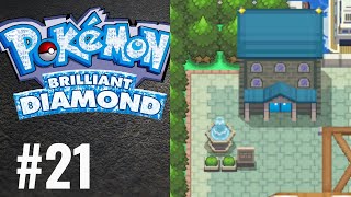 Jornada Pokémon Brilliant Diamond 21 Encrenca na Biblioteca [upl. by Nodnnarb246]