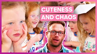 The Quints Are Homeschooled Because Of Pandemic  OutDaughtered [upl. by Araet]