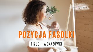 Pozycja fasolki Jak nosić niemowlę Fizjowskazówki Mama Fizjoterapeuta [upl. by Haimorej]