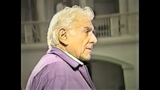 Leonard Bernstein in Moscow with SchleswigHolstein Festival Orchestra profile 21 August 1988 [upl. by Atiekan397]