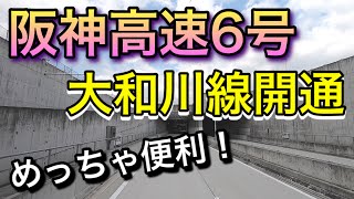 【阪神高速】6号大和川線開通！ [upl. by Ellehcyt]