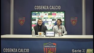 Ternana vs Cosenza presentazione Mr Viali [upl. by Ahselat186]