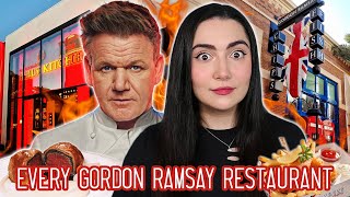 I Ate At Every Gordon Ramsay Restaurant On The Vegas Strip [upl. by Kotta]