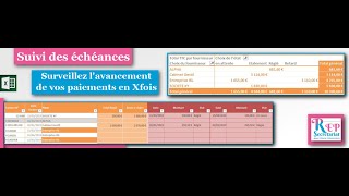 Suivi des Echeances a telecharger sur Excel  REP Secretariat [upl. by Mei]