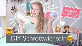 DIY Schrottwichteln mit trytrytryde amp DIYMamis 😅✂️😵‍💫 Blogger Tauschpaket Challenge [upl. by Magdalena632]