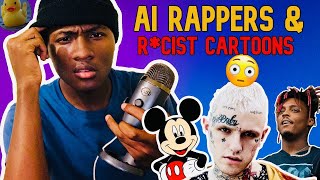 UBERDUCK AI but AI JUICE WRLD amp LIL PEEP SONGS  RCIST CARTOONS [upl. by Bottali804]