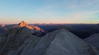 Ferrata Dibona e Bianchi Bivacco Buffa di Perrero • Cristallo di Mezzo [upl. by Goode]