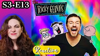 The RICKY GERVAIS SHOW  S3 E13  The Year  REACTION [upl. by Eshelman]