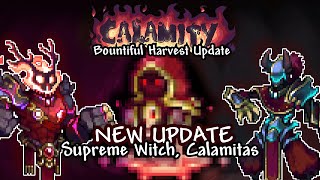 Terraria Calamity Mod  New Supreme Calamitas Fight Death Mode  The Bountiful Harvest Update [upl. by Esimaj558]