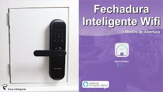 Fechadura Inteligente Wifi  Multilaser LIV  OficialMultilaser [upl. by Arocat]