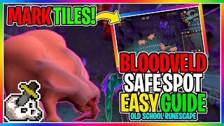 OSRS  How To Safe Spot Bloodvelds In The Catacombs Of Kourend   EVERYTHING YOU NEED TO KNOW [upl. by Meares939]