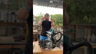 The Ultimate Mitre SAW MAKITA CORDLESS SLIDE COMPOUND MITRE SAW 40v LS002GZ CORDLESS [upl. by Hgielac]