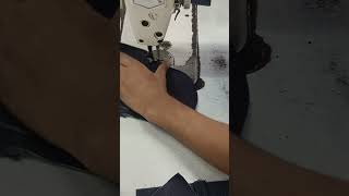 Denim jeans pocket jaati making sewing machine [upl. by Coletta]