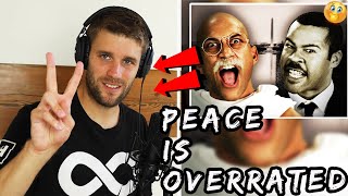 KEY amp PEELE GANDHI VS MARTIN LUTHER KING JR  Rapper Reacts to Epic Rap Battles Of History [upl. by Frida]