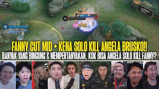 FANNY CUT MID DISOLO KILL ANGELA BRUSKO REAKSI STREAMER RRQ HOSHI 21 EVOS GLORY MPL ID S13 [upl. by Yornoc652]