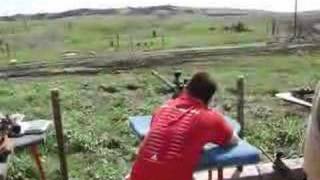 Jon Shotting a 50 caliber Sniper Rifle [upl. by Landri37]