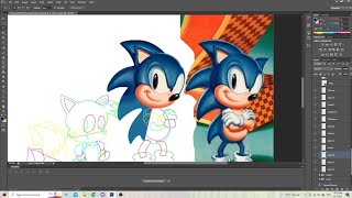 Sonic 1 Greg martin sprite sheet [upl. by Aldredge]