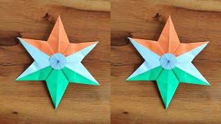 DIY REPUBLIC DAY special 3D star [upl. by Fridell]