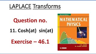 question no 11 LAPLACE Transforms  HK DAS [upl. by Philbert959]