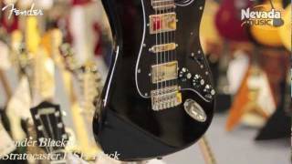 Fender Blacktop HSH Strat in Black  Quick Look [upl. by Gerek]