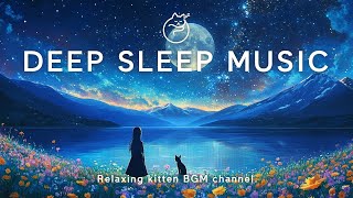 Live 🌼🐱 Soothe Your Soul Deep Sleep Tunes by Moonlit Waters 🌊🌙  Relaxing kitten BGM 143 [upl. by Beichner]